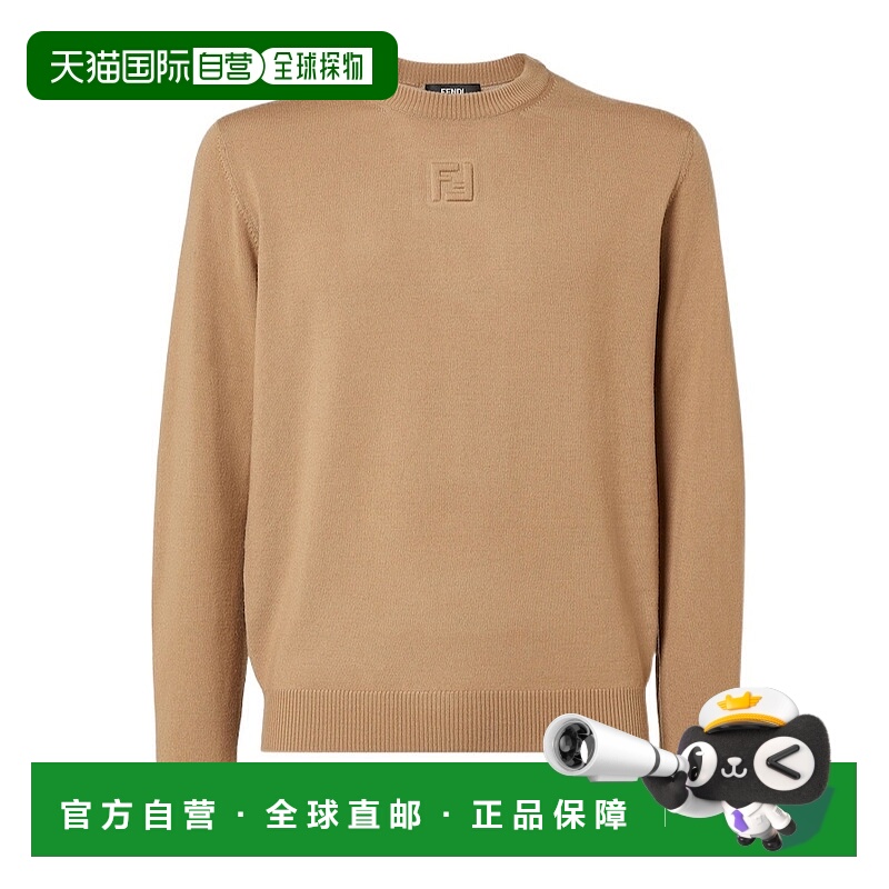 1h可退 香港直邮fendi 男士 毛衣羊毛套头衫