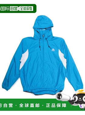 自营欧洲直邮Nike耐克 ACG系列男士蓝色聚酯纤维连帽夹克