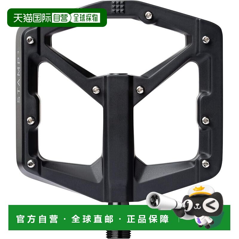【日本直邮】CRANKBROTHERS MTB用 平踏板 Stamp3 L 镁合金黑图片