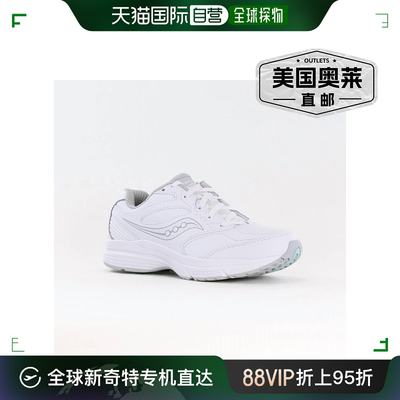 saucony女式 Integrity Walker V3 窄款白色 - 白色 【美国奥莱】