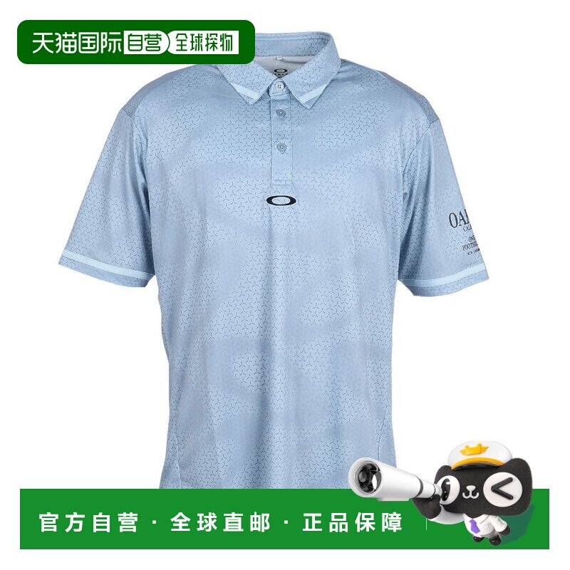 日本直邮Oakley 欧克利男士高尔夫服装吸汗速干接触冷感短袖PoloF图片