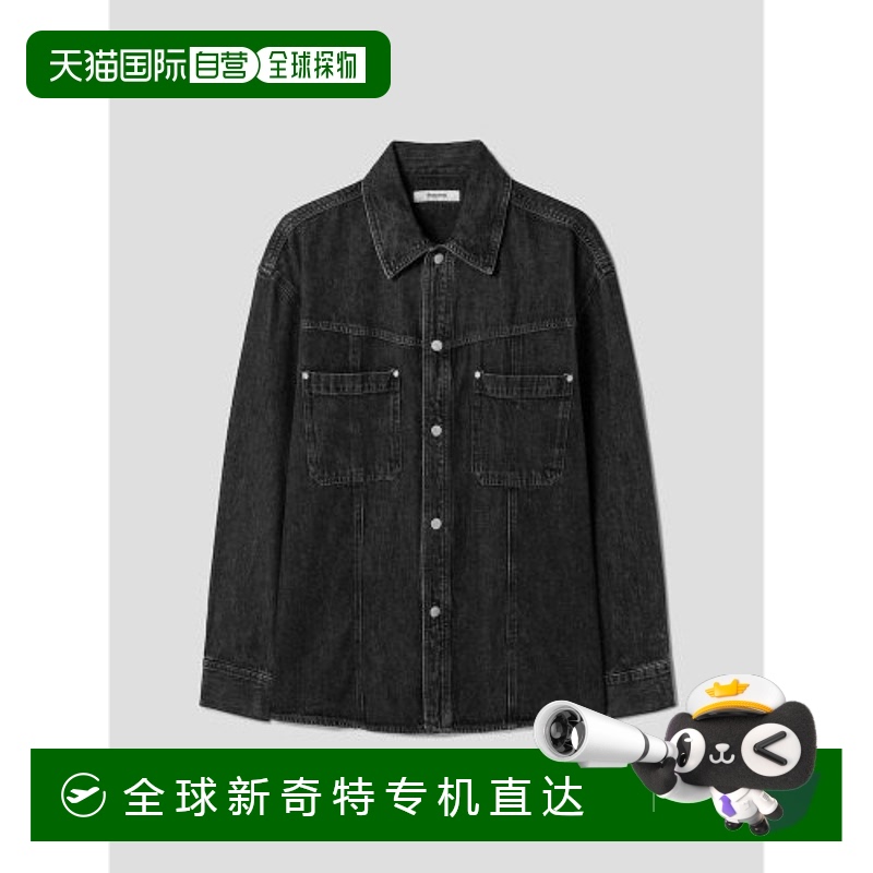 韩国直邮8SECONDS男士男衬衫424264LP44潮流时尚休闲百搭高级感