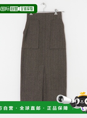 1h可退 日本直邮SENSE OF PLACE 女装 高腰A字裙  AAA725C102