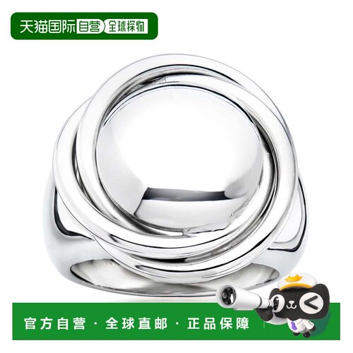 自营Ross-Simons Italian Sterling Silver Big Bead Knot Ring -
