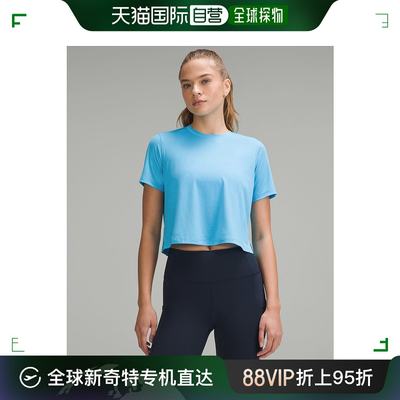 香港直邮潮奢 Lululemon 女士 Ultralight 齊腰款 T 恤 LW3HKVS