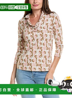 自营 J.McLaughlin达勒姆卡塔利娜布上衣-粉红色 美国奥莱直发