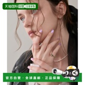 弧形指环设计 1h可退 金调银 Soft Gold系列 日本直邮NOJESS 女士