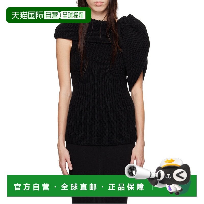 香港直邮Rick Owens 罗纹针织上衣 RO02D3666HWS