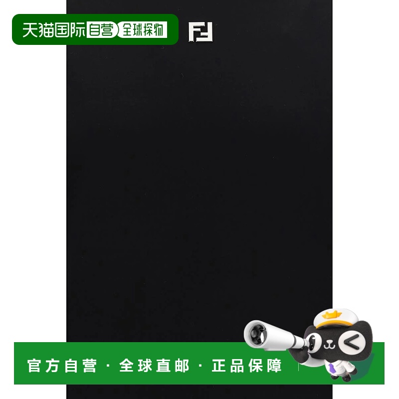 1小时内可退 香港直邮FENDI 男士T恤 FY0936ARYYF0QA1 CO 黑色 'F