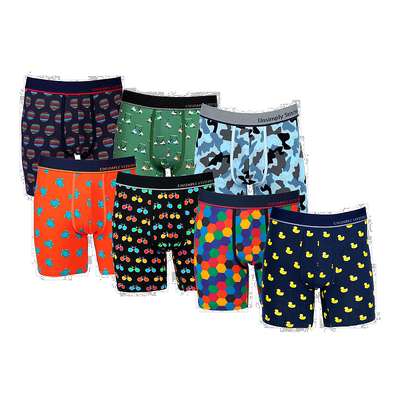 自营 unsimply stitched平角内裤 7 条装 - 多色 美国奥莱直发