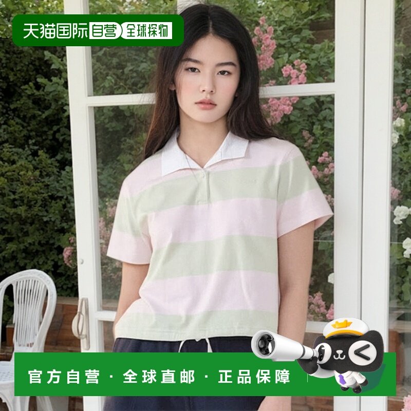韩国直邮COVERNAT WOMAN 女士女装T恤CO2402ST82LP条纹