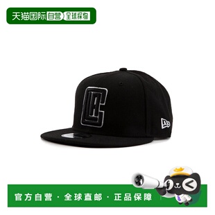 自营 new era新时代NBA洛杉矶快船队9Fifty Snapback帽子-黑色 美