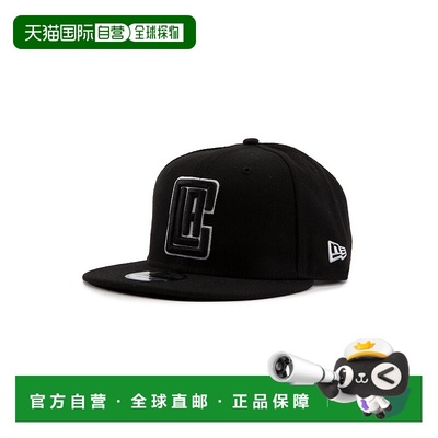 自营 new era新时代NBA洛杉矶快船队9Fifty Snapback帽子-黑色 美