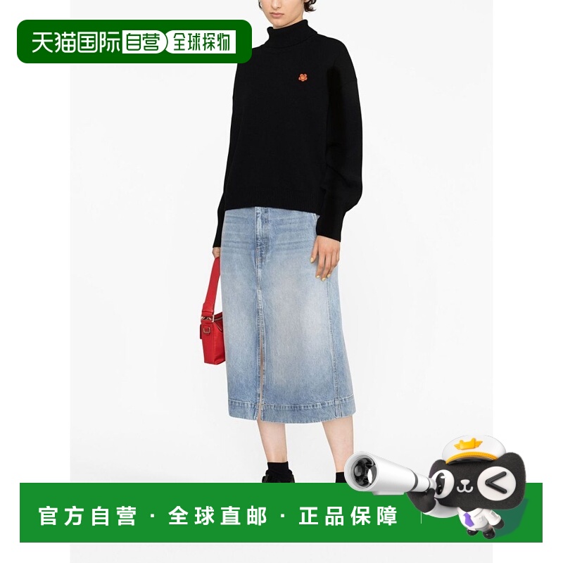 1h可退 香港直邮KENZO 女士针织毛衣 FD62PU4323LC99J SS2024 黑
