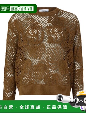 香港直邮Max Mara 圆领长袖针织衫 MAX642WS