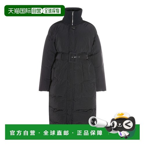 1h可退 香港直邮Sportmax 斯宝麦斯 女士 CASARSA 黑色羽绒夹克 2