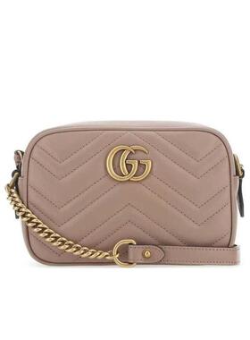 Gucci GG Marmont系列绗缝迷你手袋 448065DTD1T