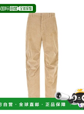 1h可退 香港直邮Dsquared2 二次方 男士 直筒燈芯絨長褲 S74KB106