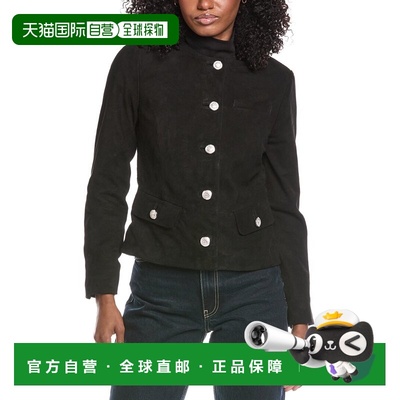 自营Walter Baker Lolita Suede Jacket - black 美国奥莱直发
