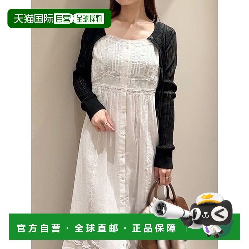 日本直邮SNIDEL 吊带睡裙连衣裙 长裙[SN1728EW045278]