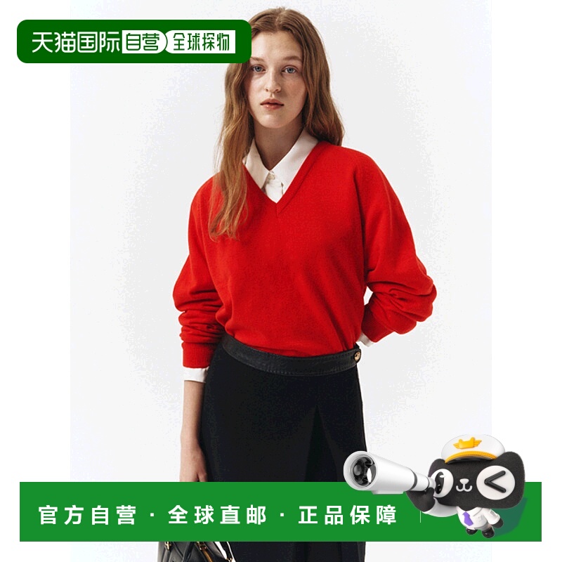 韩国直邮Dunst2023秋冬新品中性风经典女款毛衣UDSW3C116R2羊毛