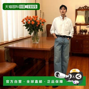 日潮跑腿UNIQLO优衣库 牛津长袖衬衫 13 RED MEN XS 479996男装