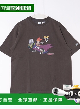 1h可退 日本直邮DISCUS 女士The Powerpuff Girls印花T恤 0222200