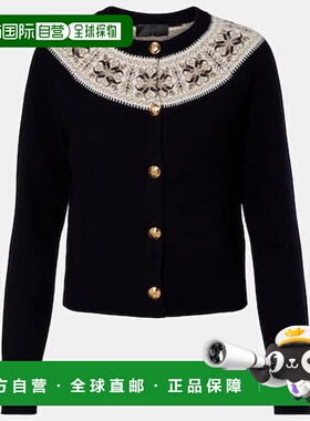 1h可退 香港直邮NILI LOTAN 女士 Josefa 'Fair Isle' 羊绒针织开