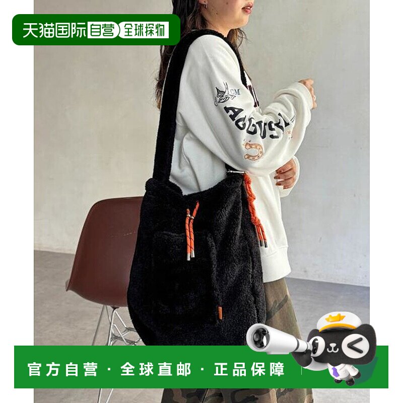 1h可退 日本直邮官方授权 CPCM 带吊饰毛绒束口托特包斜挎包