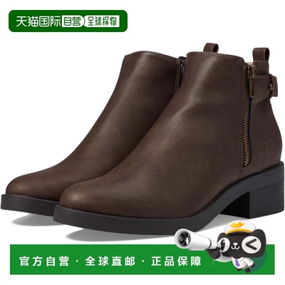 自营Women's LifeStride Bonus Boots Chestnut Round Toe Block