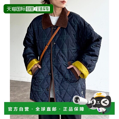 1h可退 日本直邮CPCM 男女同款 轻便保暖绗缝夹克 立领灯芯绒设计