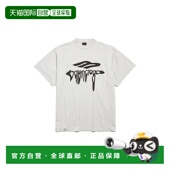 巴黎世家 男士 香港直邮Balenciaga LIQUEFIED大号T恤 787349T