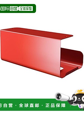 【日本直邮】Aux厨房纸收纳盒红色结实易安装放纸巾耐腐蚀UFS4RD