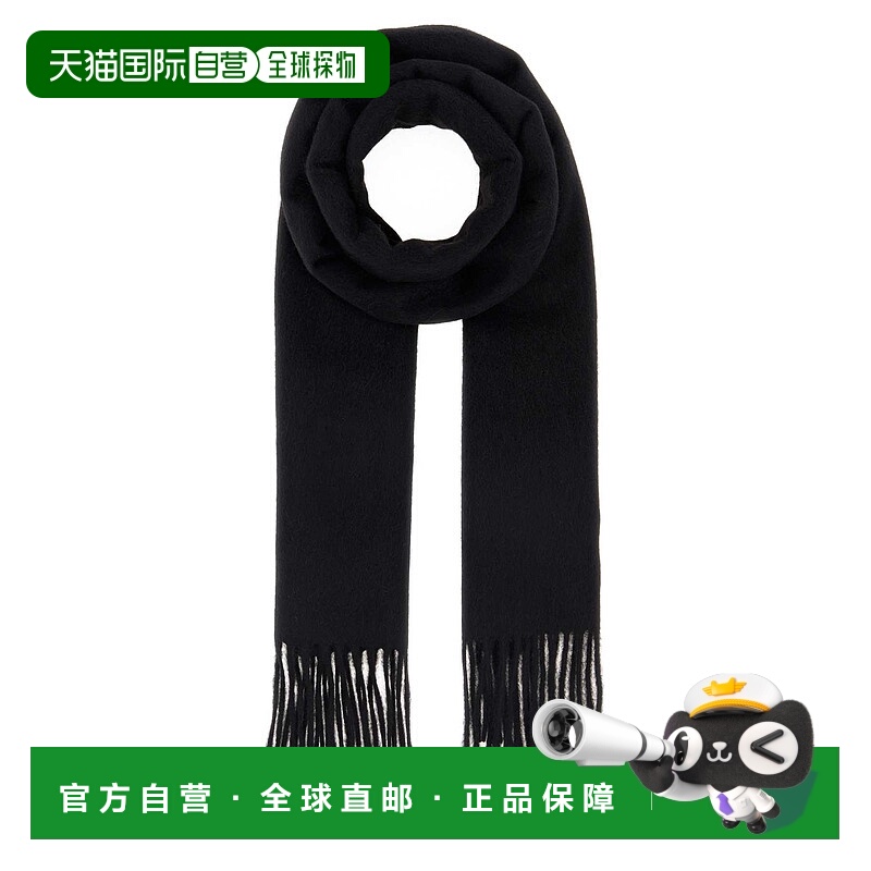 1h可退 香港直邮MAX MARA 女士围巾 2524546322600002 AW2025 黑