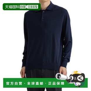 日本直邮UNITED TOKYO 男士羊毛混纺针织翻领衫 134630003羊绒