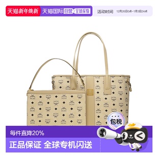 MWPCSVI01C VisetosPVC印花双面中号子母购物袋 香港直邮MCM Liz