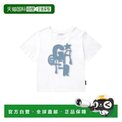 韩国直邮GOTTER GALLERY 女士女装T恤 GT25WSTP05WH DOT CROP T-SH