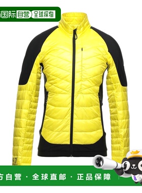 1h可退 香港直邮潮奢 Ea7 男士 Shell 夹克 yellow黄色 舒适时尚