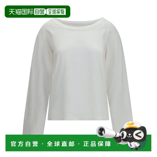 香港直邮THE ROW 女士T恤 10781K732WHT SS2026 白色长袖T恤 上衣