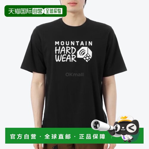 韩国直邮MOUNTAIN HARDWEAR MHW 徽标短袖 (2142591-010) 短袖/无