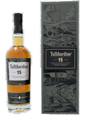 欧洲直邮Tullibardine图里巴丁15年单一麦芽威士忌700ml43%vol
