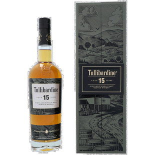 欧洲直邮Tullibardine图里巴丁15年单一麦芽威士忌700ml43%vol