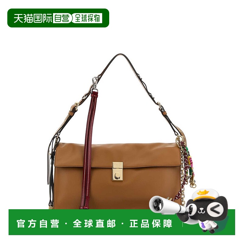 香港直邮Prada 普拉达 女士 流蘇細節大單肩包 1BD378VOO62C6A