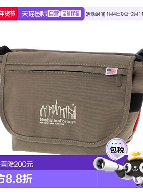 日本直邮Manhattan Portage 单肩包 MP1605CNVS-BRN新款