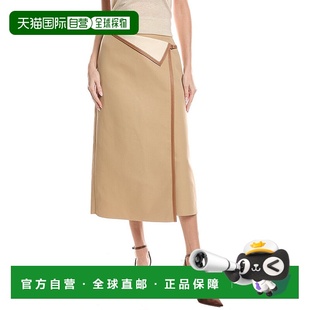 York Overlap Skirt 148 Midi New Trim 自营Lafayette Leather