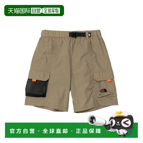 日本直邮THE_NORTH_FACE舒适防水多口袋儿童短裤儿童款 NBJ42633