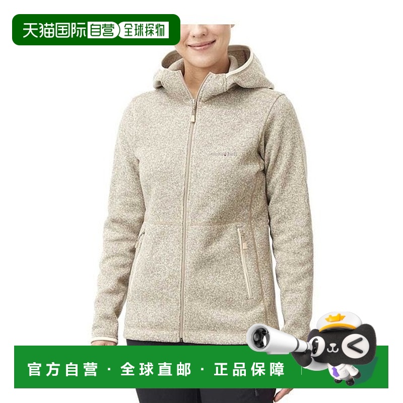 1h可退 日本直邮Montbell 秋冬连帽拉链外套女款保暖户外1106590