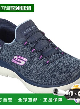 日本直邮Skechers 运动鞋 Summits-Dazzling Haze 海军蓝/紫色 sk