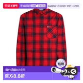 香港直邮潮奢 希尔费格 Tommy 1h可退 Hilfiger 汤米 男士 格纹衬