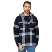 Levi 水洗棉质衬衫 潮奢 李维斯 男士 式 夹克针织毛毛内衬兜帽